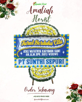 Papan Bunga Duka di Pariaman Selatan