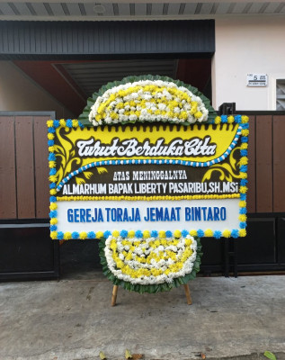 Papan Bunga Duka di Pariaman Selatan