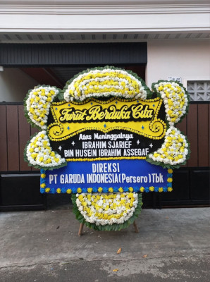 Papan Bunga Duka di Pariaman Selatan