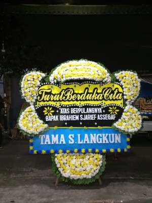 Papan Bunga Duka di Pariaman Selatan