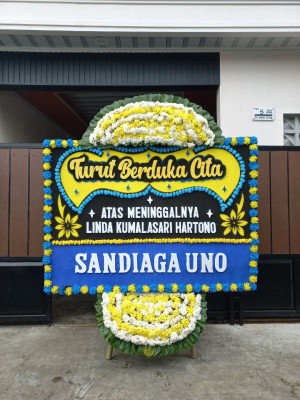 Papan Bunga Duka di Pariaman Selatan